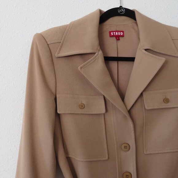 STAUD Carmel Cargo Jumpsuit – Size 6 – Excellent Condition - Picture 5 of 5